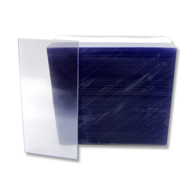 Store Fixtures Direct 1.25x2.5" Clear Plastic Tags, Shelf Label Holders - 250 Pack - Image 1